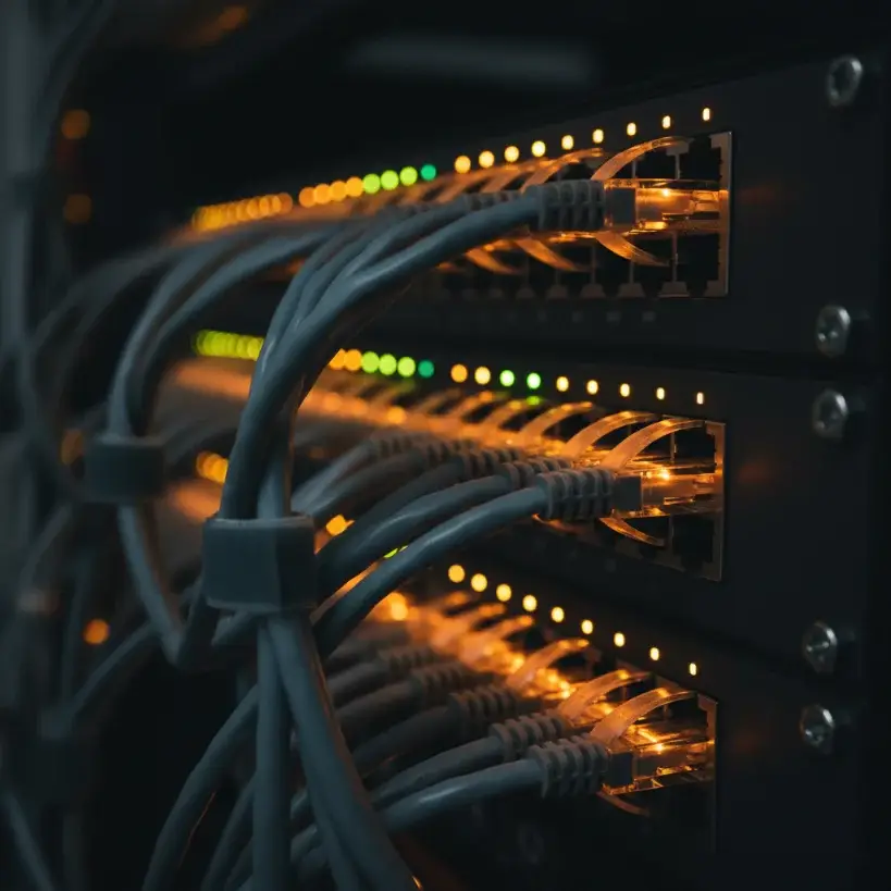 Network with lights edit