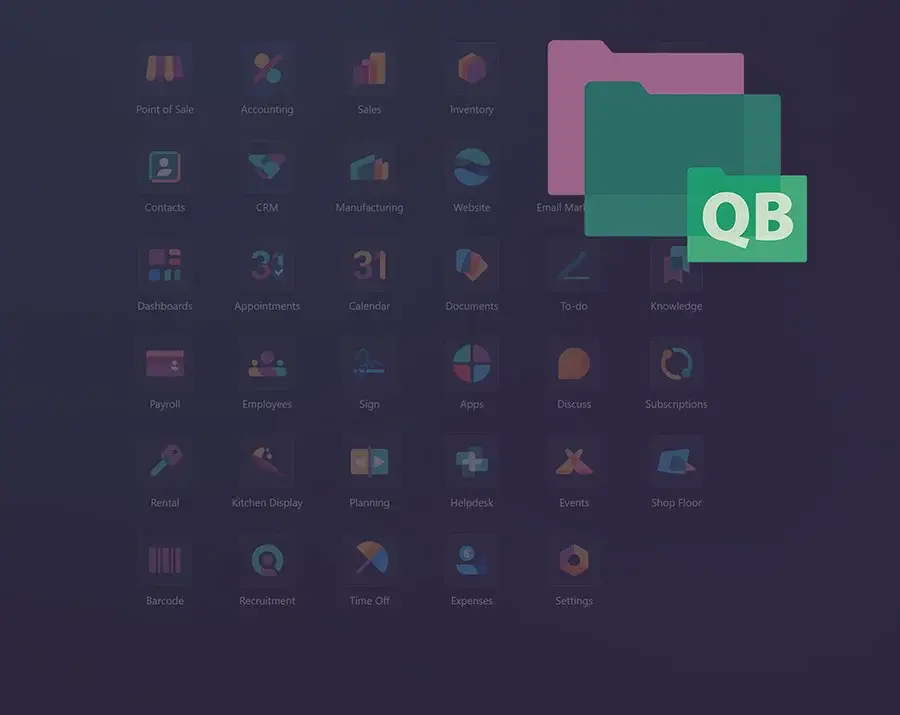 QB Archive module in the Odoo dashboard